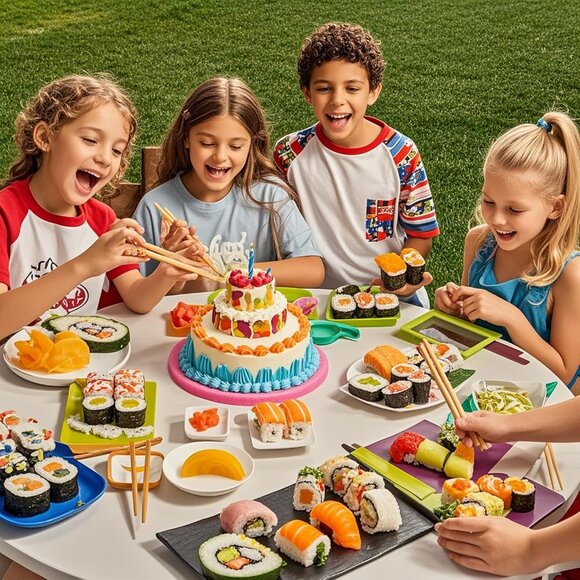 Sushi Bazooka Sushi Maker Kit, Sushi Roller Plastic Mold Food Grade Sushi Maker - Picture 5 of 11